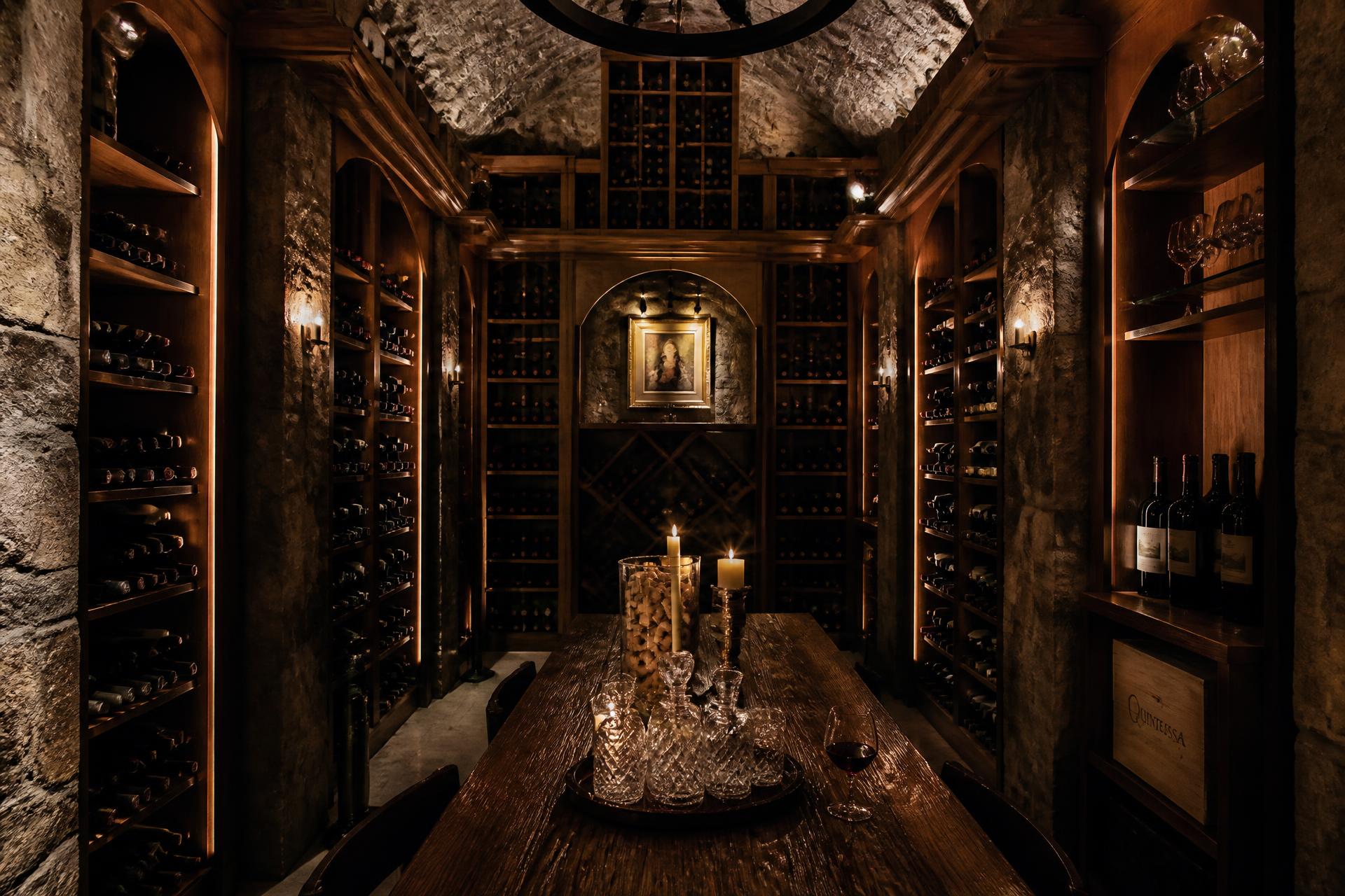 Private wine cellar